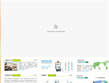 Tablet Screenshot of epsilonhealthcare.com